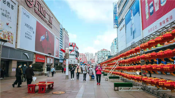 青島市北區(qū)春節(jié)期間各商圈景點(diǎn)再迎客流高峰